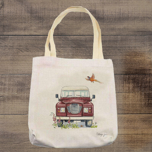Landy Red Tote Bag